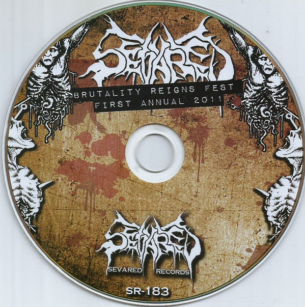 Various : Brutality Reigns Fest - First Annual 2011 (DVD, Ltd)