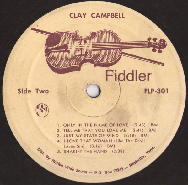 Clay Campbell (5) : Clay Campbell (LP, Album)