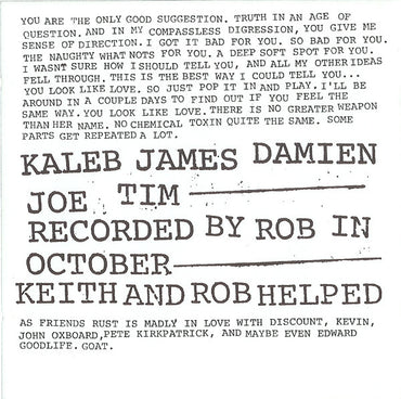 As Friends Rust / Discount (2) : The First Song On The Tape You Made Her / Portrait Of A Cigarette (CD, EP)