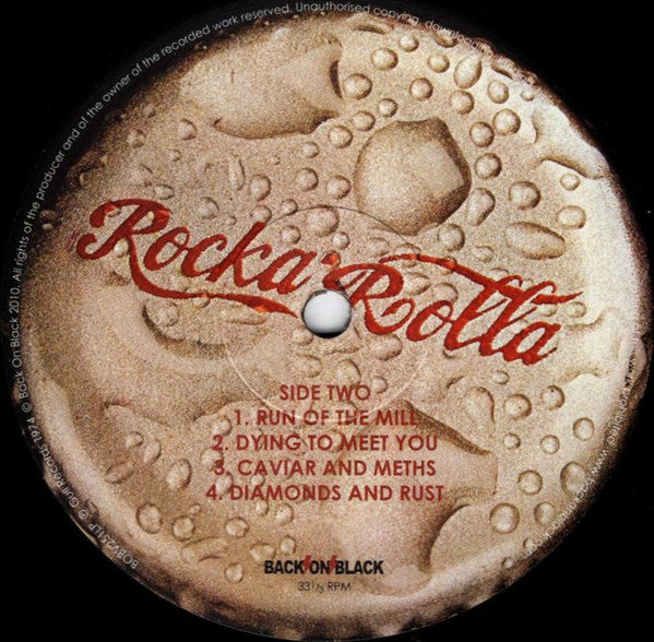 Judas Priest : Rocka Rolla (LP, Album, RE, RM, Gat)
