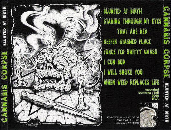 Cannabis Corpse : Blunted At Birth (CD, Album)