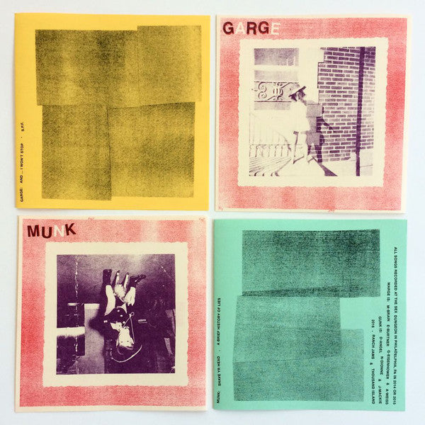 MARGE (4), Gunk : Garge Munk (7", Spl)