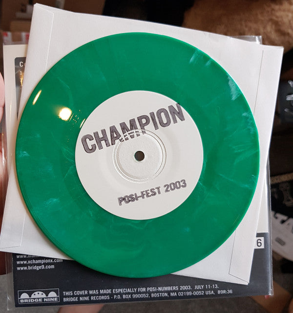 Champion (3) : Come Out Swinging (7", EP, Num, RE, Pos)