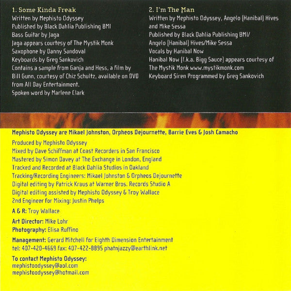 Mephisto Odyssey : The Deep Red Connection (CD, Album)
