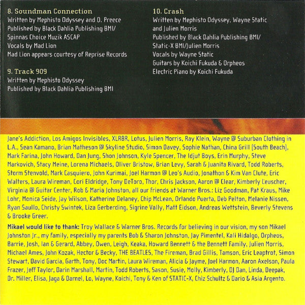 Mephisto Odyssey : The Deep Red Connection (CD, Album)