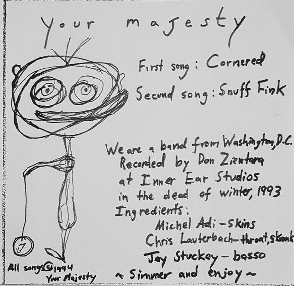 Your Majesty / Rugtip. : Your Majesty / Rugtip. (7", Single)