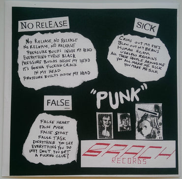 K9-67 : "Punk" (Lathe, 7", Shape, S/Sided, Ltd, Cle)