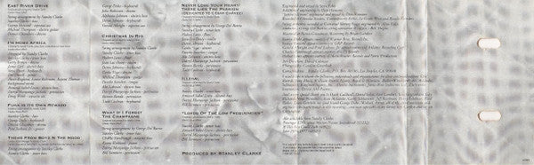 Stanley Clarke : East River Drive (Cass, Album)