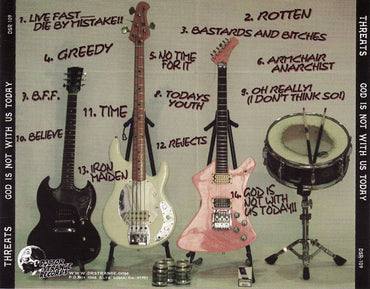 Threats : God Is Not With Us Today (CD, Album)