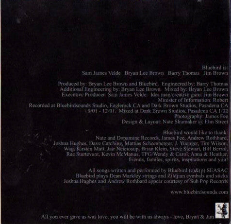 Bluebird : Black Presence (CD, Album)