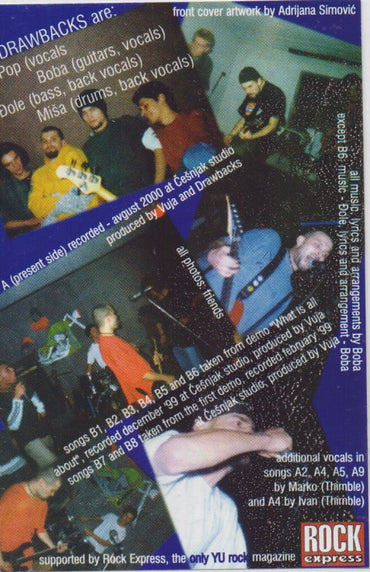 Drawbacks (2) : Look At The Score (Cass, Album)