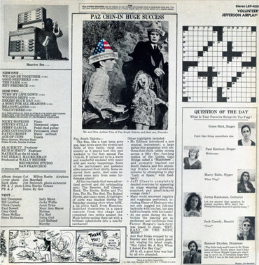 Jefferson Airplane - Volunteers (LP, Album, Ind) (VG)