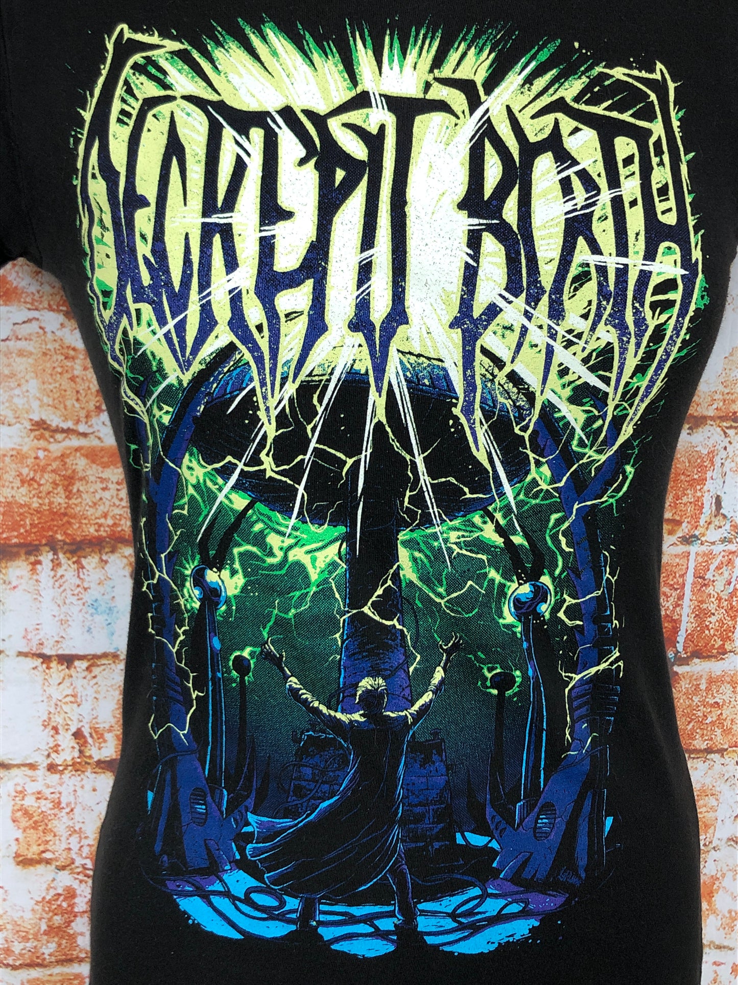 Decrepit Birth, used band shirt (ladies M)