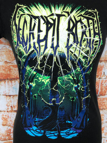 Decrepit Birth, used band shirt (ladies M)