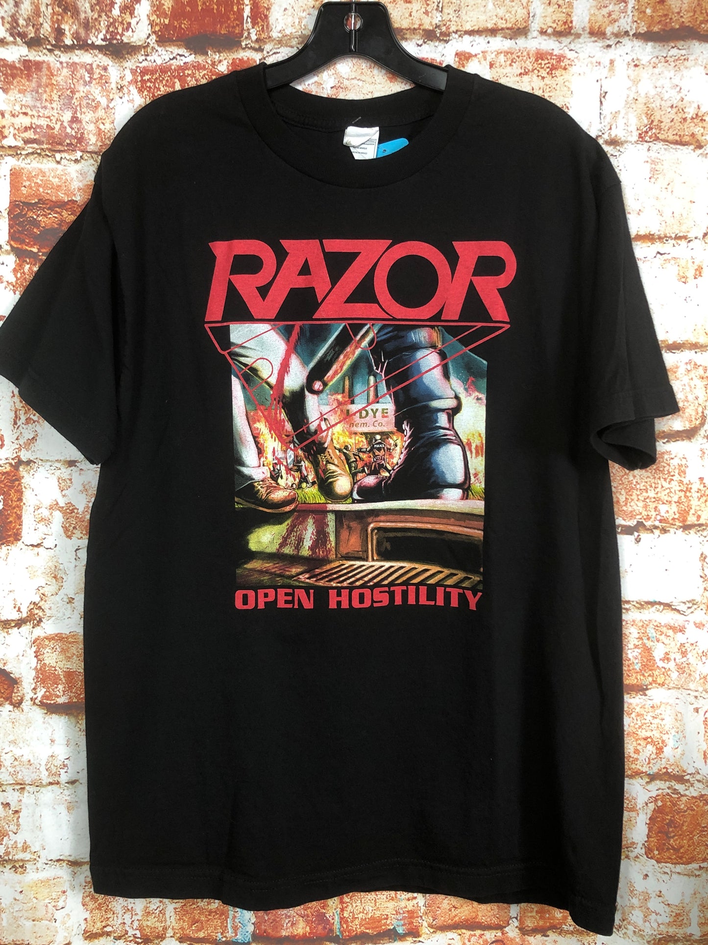 Razor, used band shirt (L)