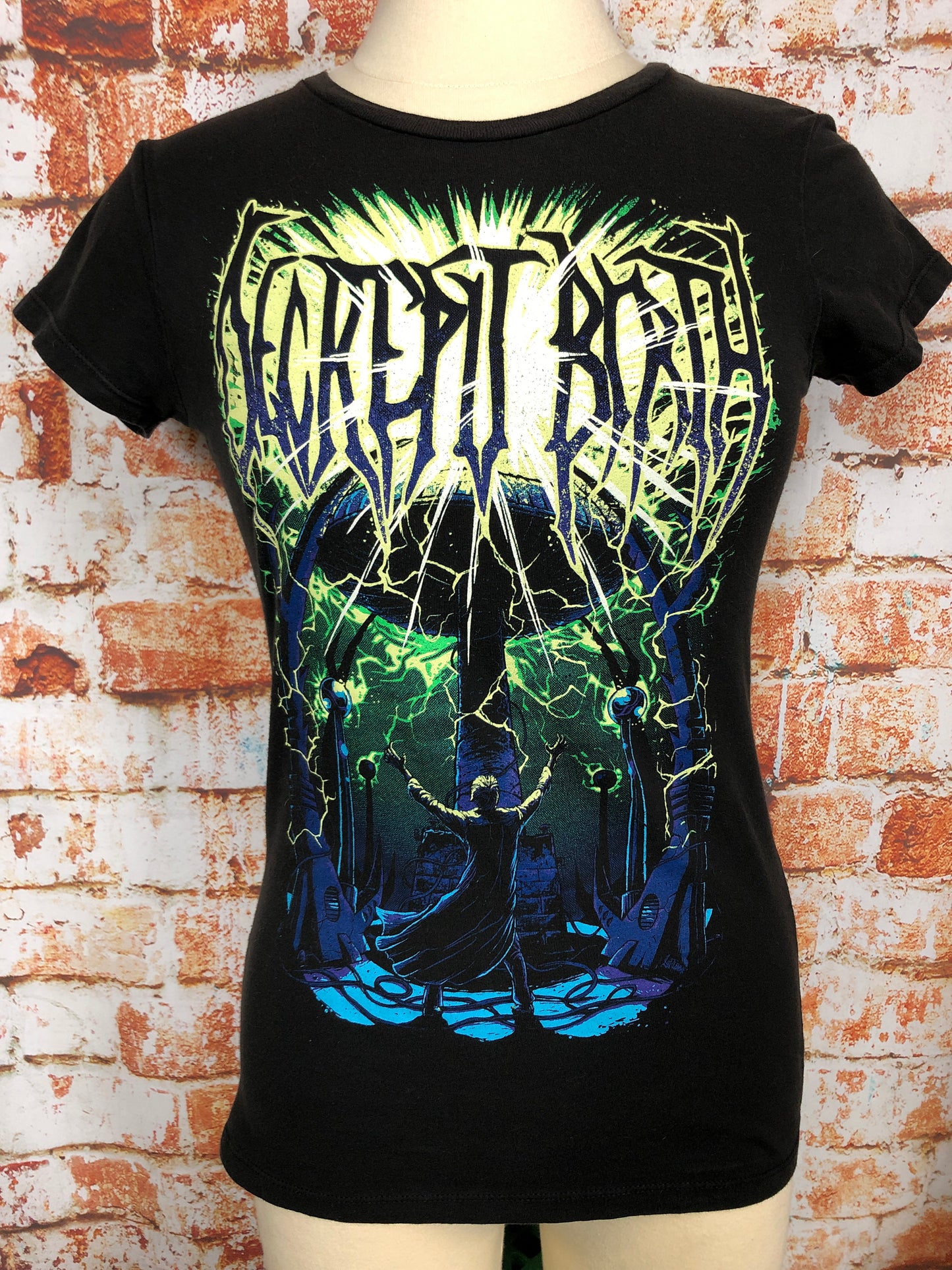 Decrepit Birth, used band shirt (ladies M)