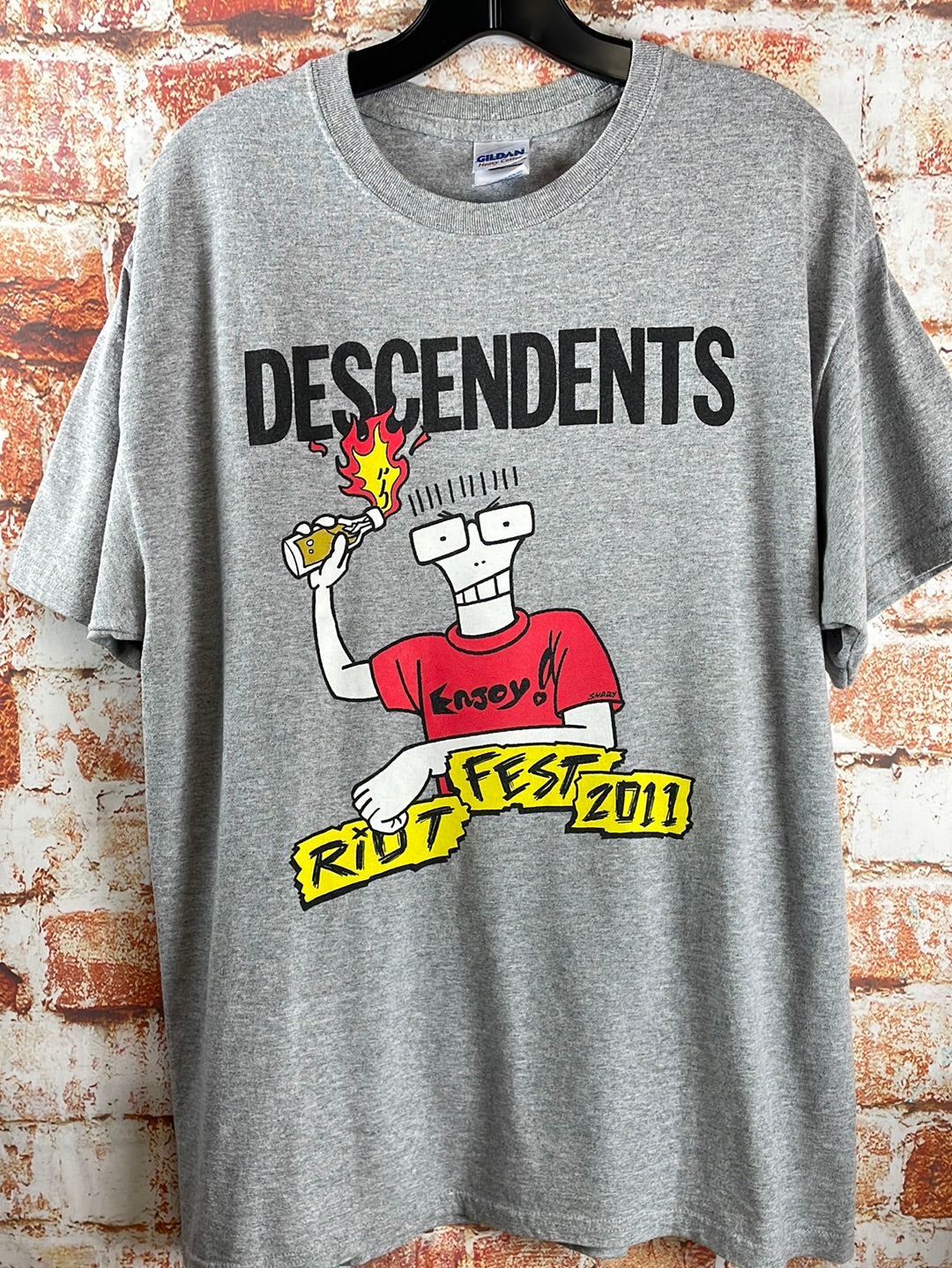 Descendents, used band shirt (L)