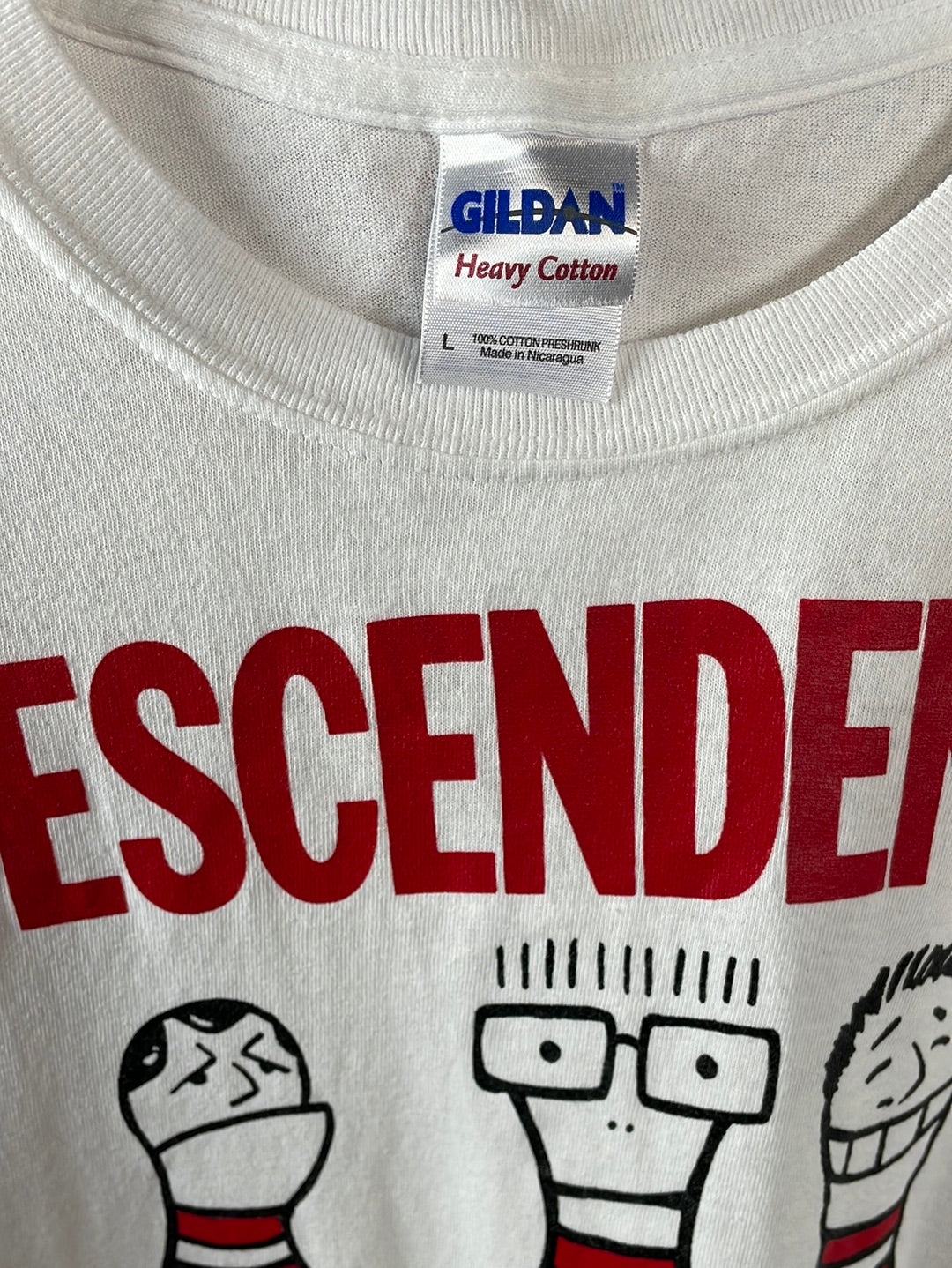 Descendents, used band shirt (L)