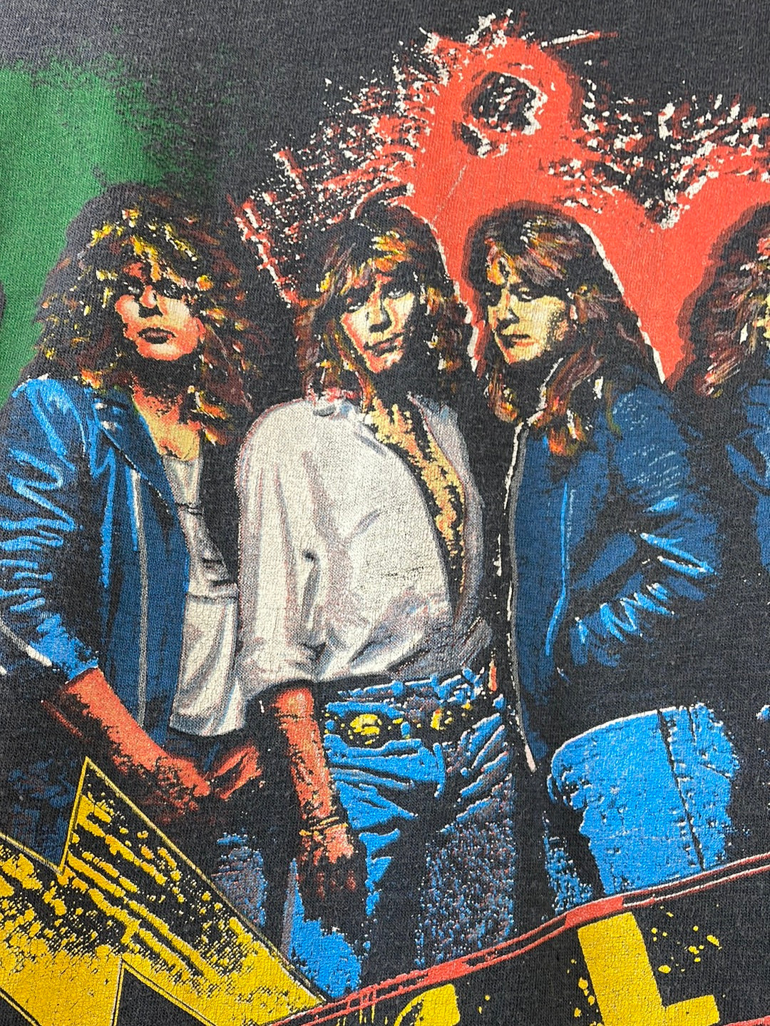 Tesla, vintage band shirt (L)