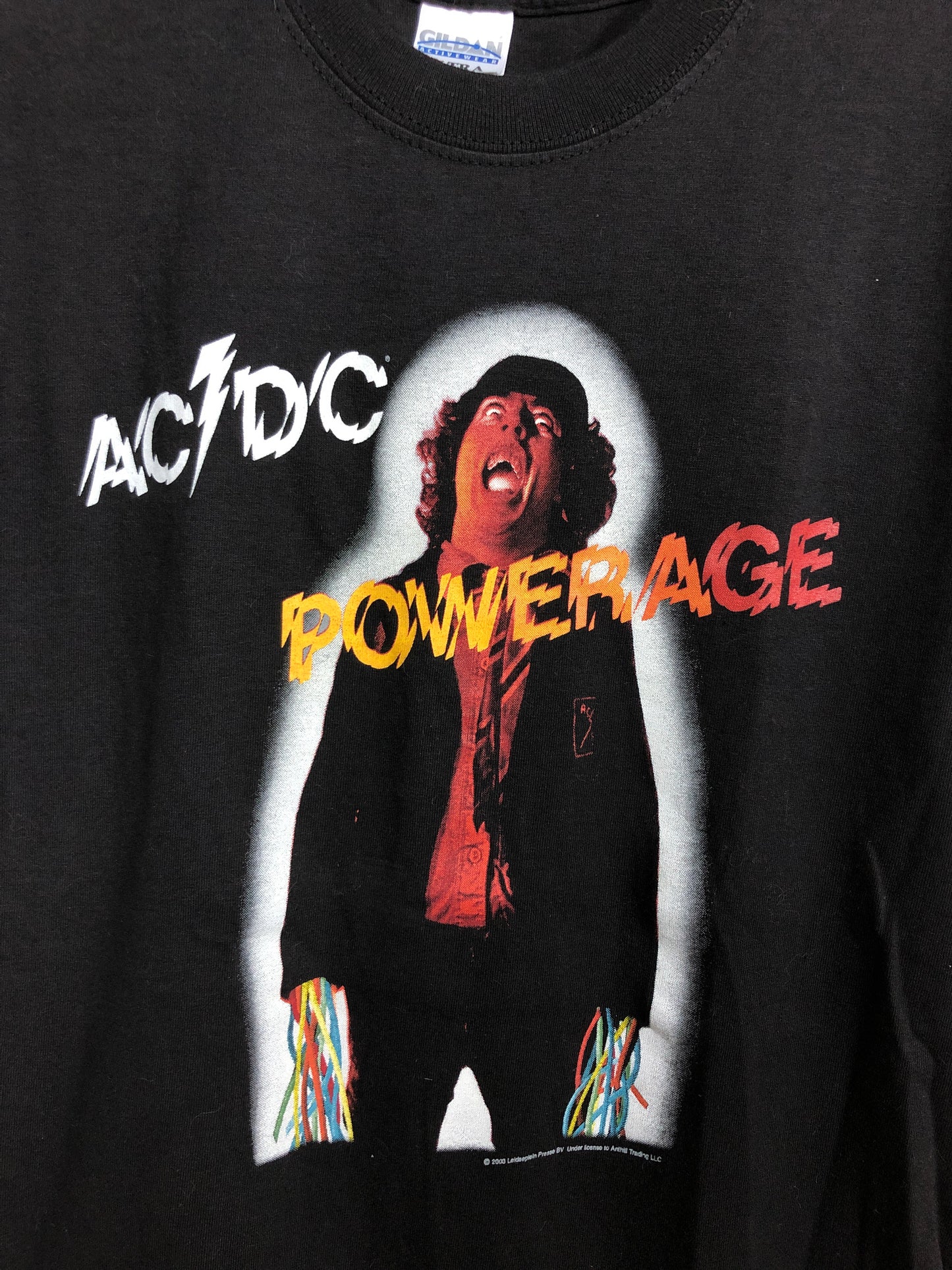 AC/DC "Powerage", used band shirt (S)