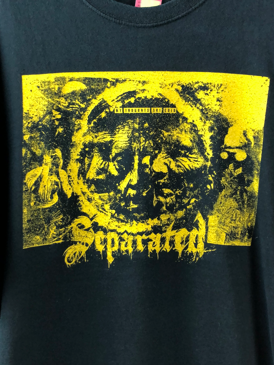 Separated, used band shirt (2XL)
