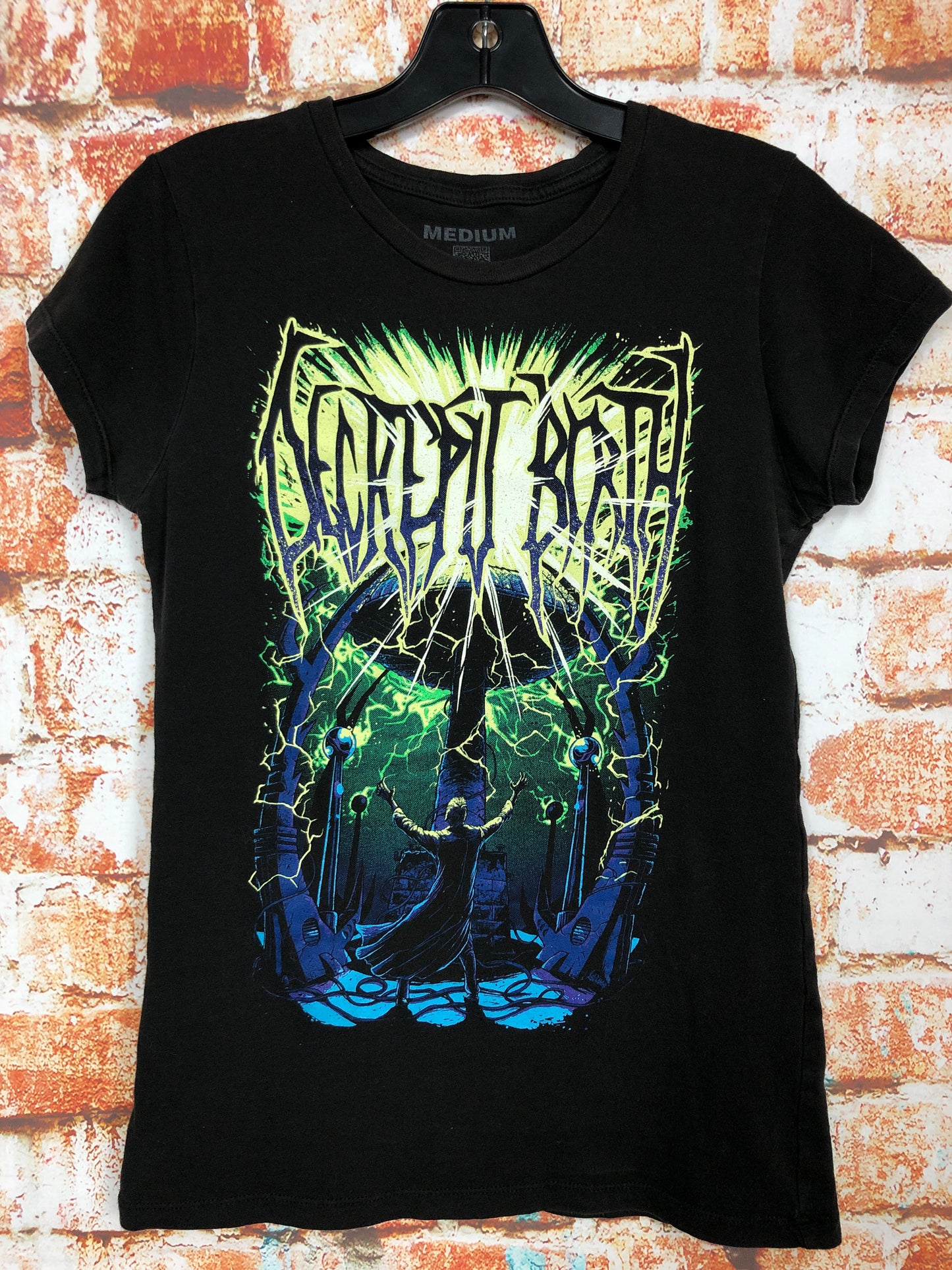 Decrepit Birth, used band shirt (ladies M)