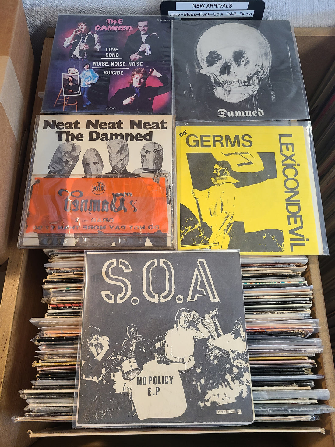 The Damned Stiff records stretcher case baby new rose The Germs lexicon devil Darby Crash Pat Smear Lorna Doom Slash records  S.O.A. state of alert  Dischord records Henry Rollins