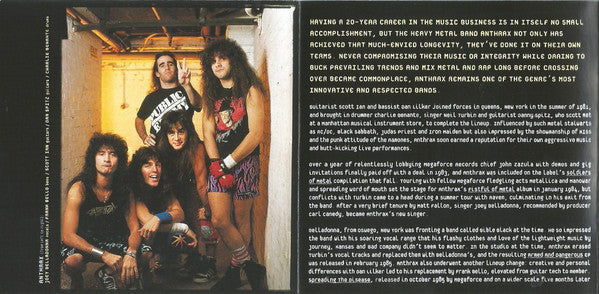 Anthrax : Madhouse: The Very Best Of Anthrax (CD, Comp, RE)