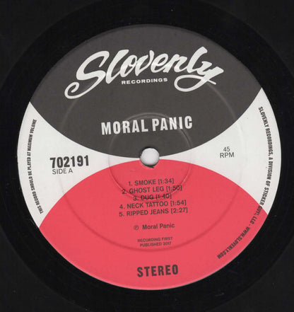 Moral Panic (3) : Moral Panic (12", Album)