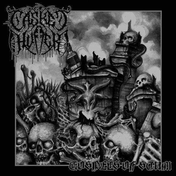 Casket Huffer : Gospels Of Scum (LP, Album, Ltd, Bla)