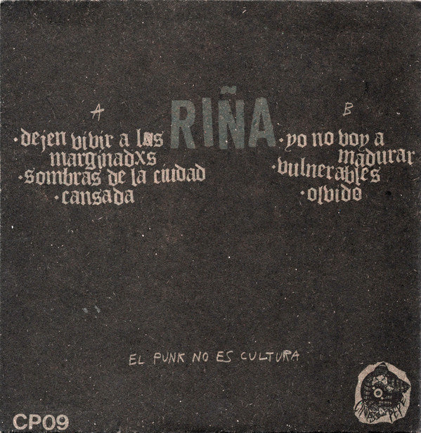 Riña : Demo (7", W/Lbl)
