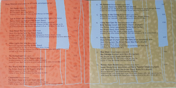 Oscar Peterson : A Jazz Odyssey (CD, Album, Comp, RE)