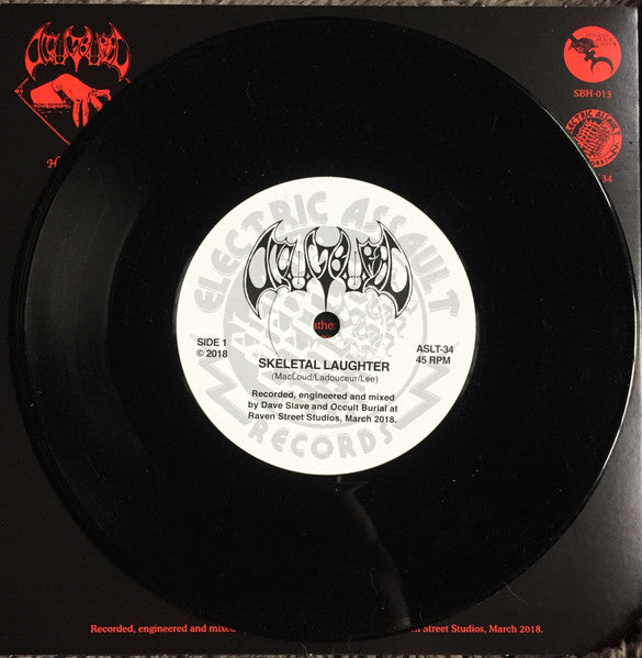 Occult Burial : Skeletal Laughter (7", Single, Ltd)