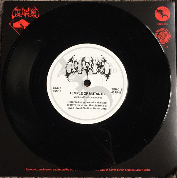 Occult Burial : Skeletal Laughter (7", Single, Ltd)