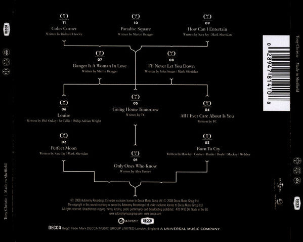Tony Christie : Made In Sheffield (CD, Album)
