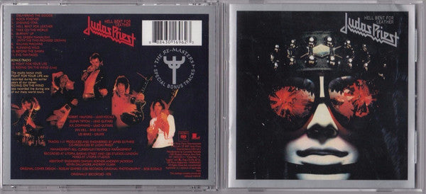 Judas Priest : Hell Bent For Leather (CD, Album, RE, RM)