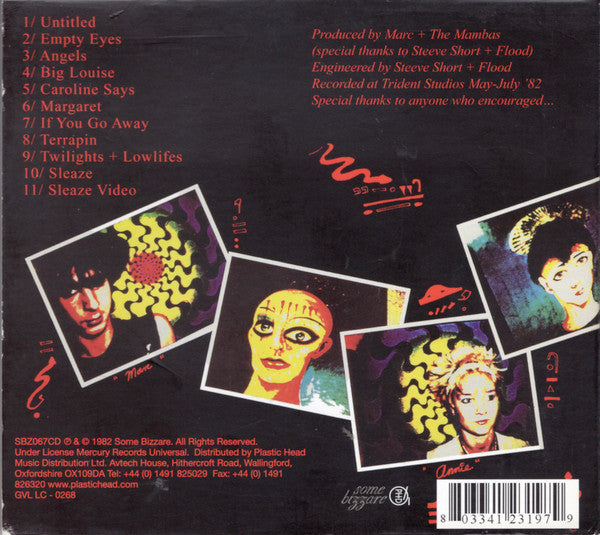 Marc And The Mambas : Untitled (CD, Album, Enh, RE)