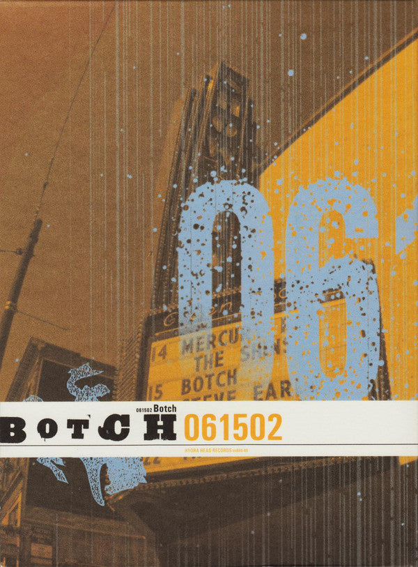 Botch : 061502 (DVD-V, NTSC + CD, Album)
