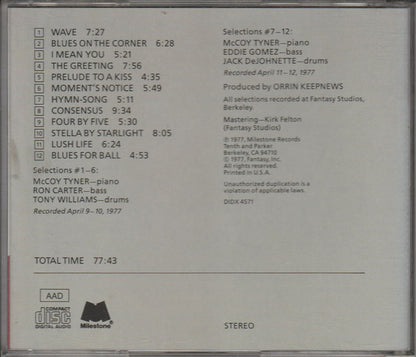 McCoy Tyner : Supertrios (CD, Album, RE)