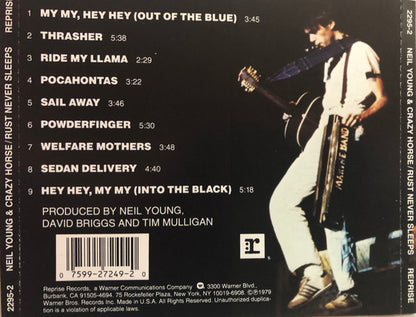 Neil Young & Crazy Horse : Rust Never Sleeps (CD, Album, RE, Cin)