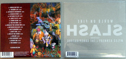 Slash (3) Featuring Myles Kennedy And The Conspirators : World On Fire (CD, Album, Dig)
