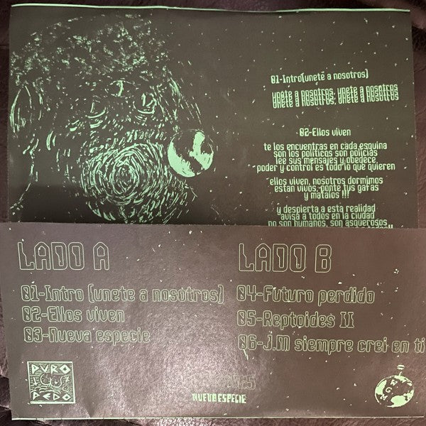 Reptoides : Nueva Especie (7", EP)