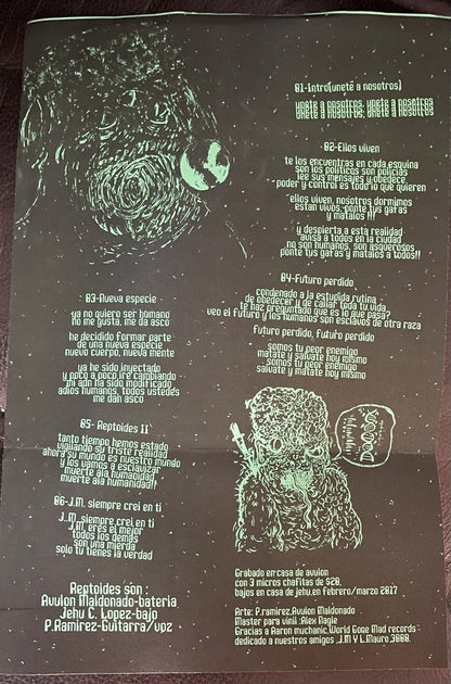 Reptoides : Nueva Especie (7", EP)