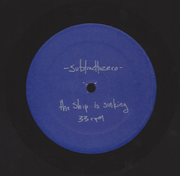 Subtracttozero : Subtracttozero (12")