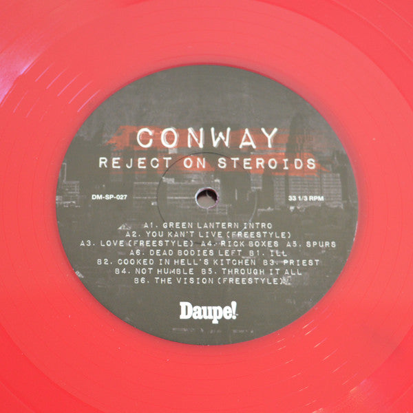 Conway* : Reject On Steroids (LP, Album, Ltd, Red)