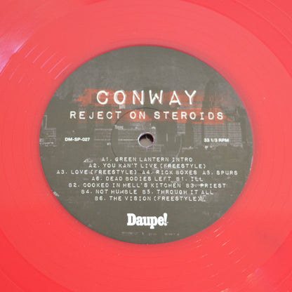 Conway* : Reject On Steroids (LP, Album, Ltd, Red)