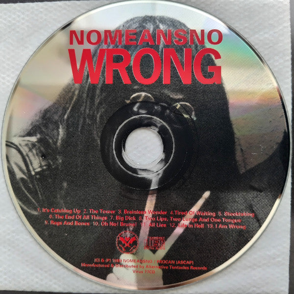 Nomeansno : Wrong (CD, Album)