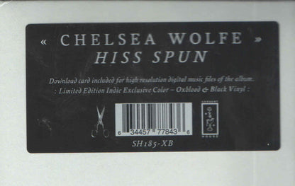 Chelsea Wolfe : Hiss Spun (LP, Oxb + LP, S/Sided, Etch, Oxb + Album, Ltd)
