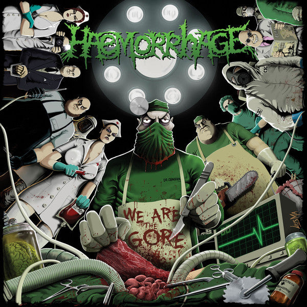 Haemorrhage : We Are The Gore (LP, Album, Ltd, Red)