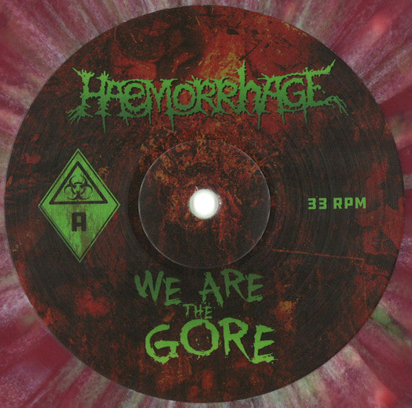 Haemorrhage : We Are The Gore (LP, Album, Ltd, Red)